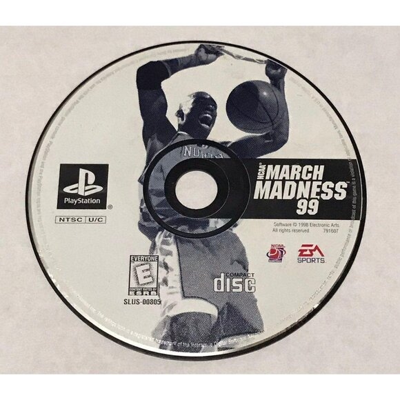 PS1: NCAA March Madness 99, PlayStation 1 - Picture 1 of 1